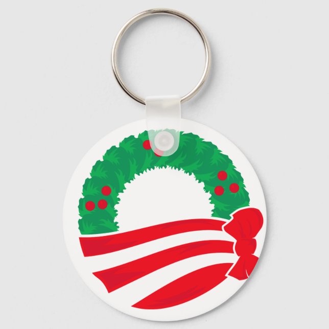 Obama Helgdag Wandan Nyckelring (Framsida)