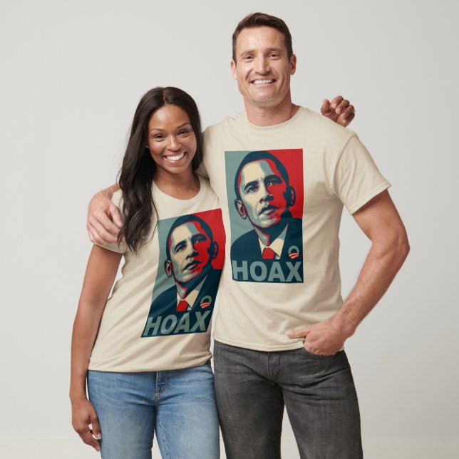 Obama_Hoax T-shirt (Unisex)