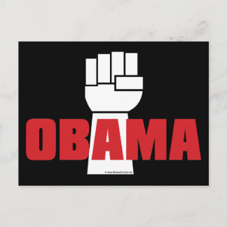 Obama Höger på! Vykort