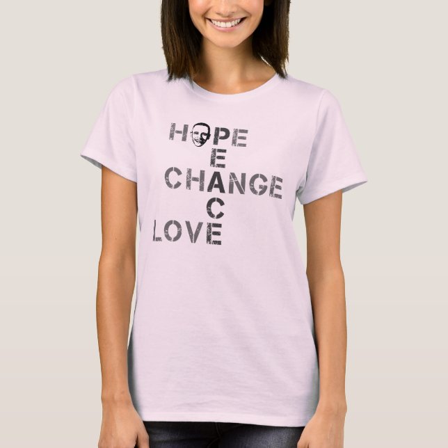 Obama Homage Tee Shirt (Framsida)