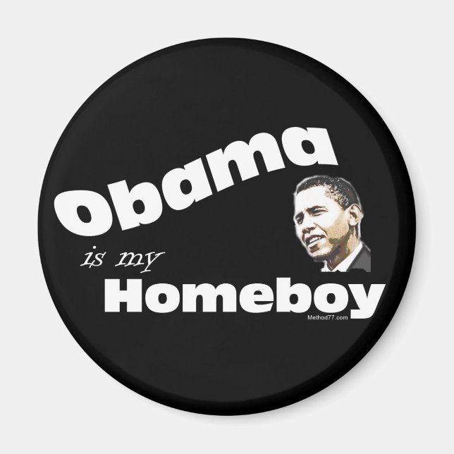 Obama Homeboy Magnet (Framsidan)
