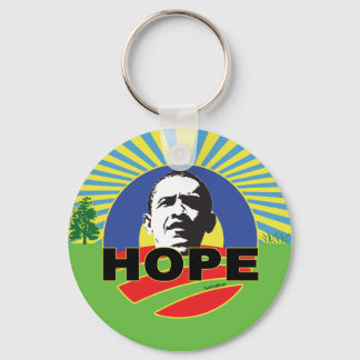 OBAMA HOPE NYCKELRING