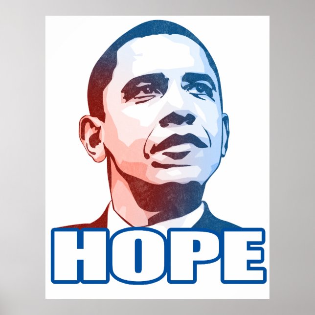 Obama Hope Poster (Framsidan)