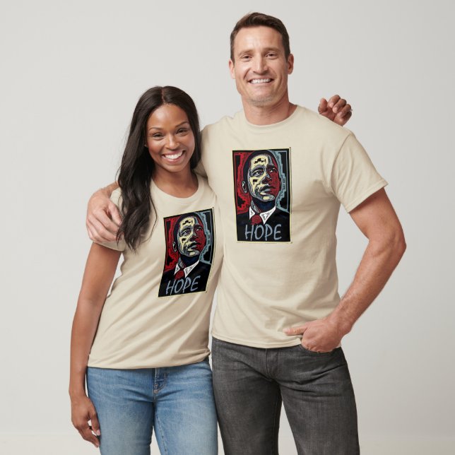 Obama Hope T-shirt (Unisex)