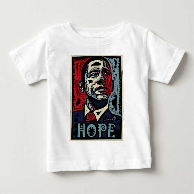 Obama hopp 2 t-shirt (Framsida)