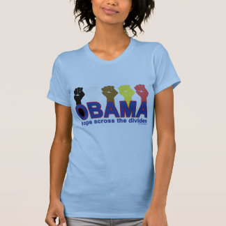 OBAMA HOPP ÖVER DIVIDESNA T-SHIRT