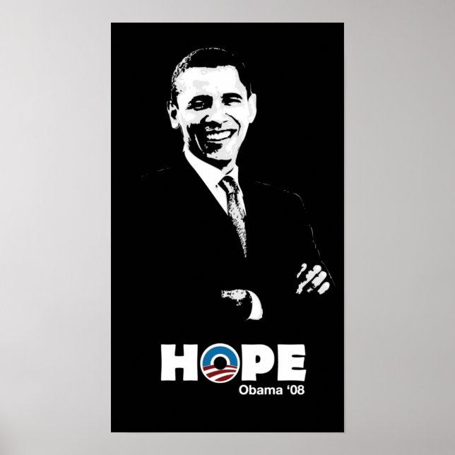 Obama: Hoppet Poster av Budi (Framsidan)