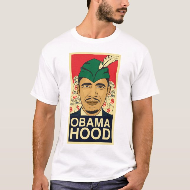 Obama huvaT-tröja Tee (Framsida)