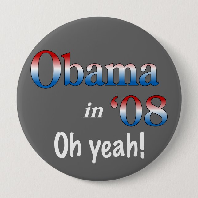 Obama i 08 knapp (Framsida)