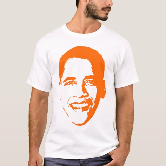 Obama i Orange. T-shirt (Framsida)