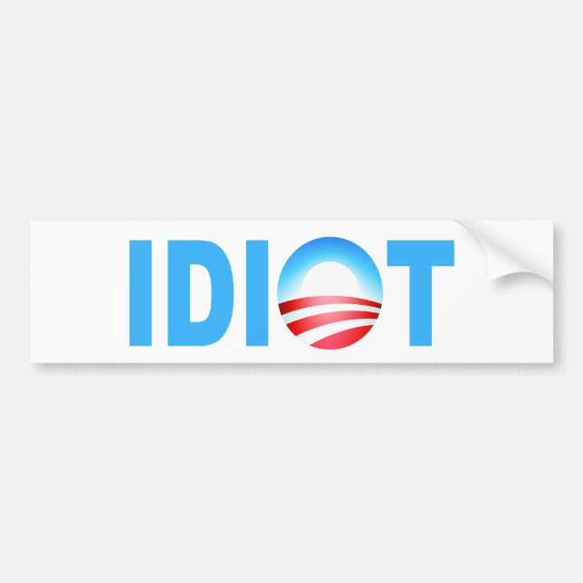 OBAMA IDIOT BILDEKAL (Framsidan)