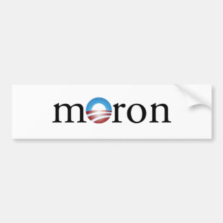 Obama idiotbildekal bildekal