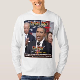 Obama ILLINOIS JONES - anfallare av det offentliga Tee Shirt
