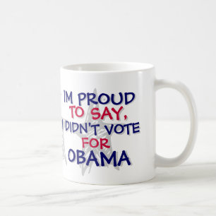 OBAMA - IM SOM VAR STOLT TILL NÅGOT ATT SÄGA, KAFFEMUGG