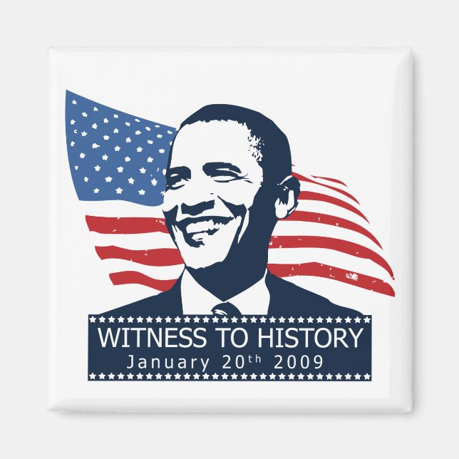 Obama Inauguration Magnet (Framsidan)