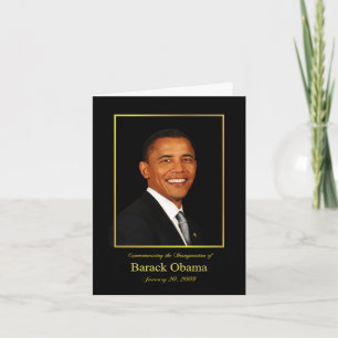 Obama inbjudan - formellt invigningparty