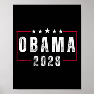 Obama inför president 2028 Obama 2028 kan faststäl Poster