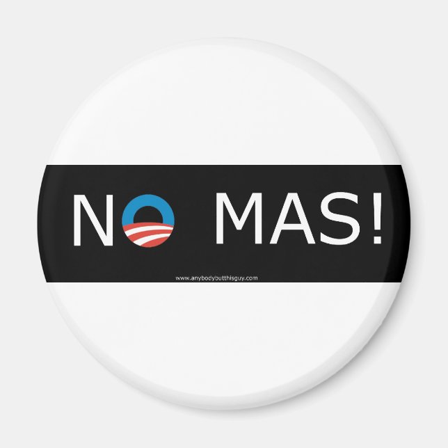 Obama.. Ingen mamma! Magnet (Framsidan)