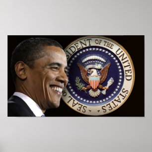 Obama-installationen Poster