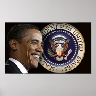 Obama-installationen Poster