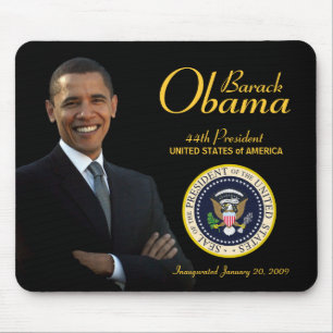 Obama-installationen Souvenir Mousepad Musmatta