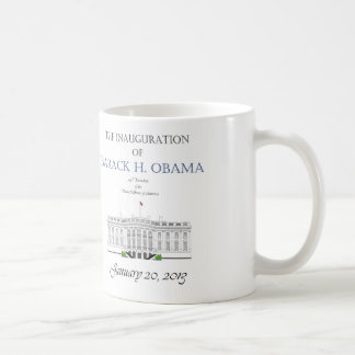 Obama invigning 2013 kaffemugg