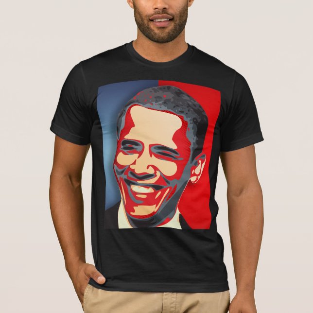 Obama - invigning t-shirt (Framsida)