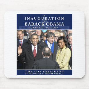 Obama invigningfoto musmatta