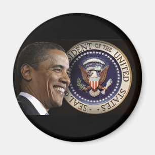 Obama invigningminnessak magnet