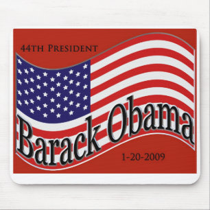 Obama invigningMousepad souvenir Musmatta