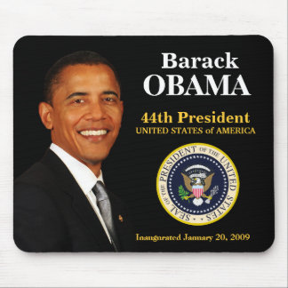 Obama invigningsouvenir Mousepad Musmatta