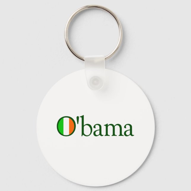 Obama Irish Nyckelring (Framsida)