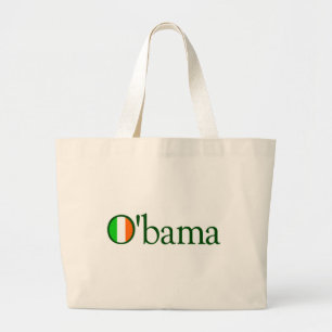 Obama irländare jumbo tygkasse