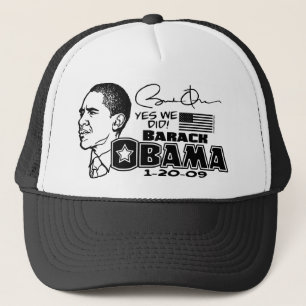 Obama ja gjorde vi 2009 utrustar truckerkeps