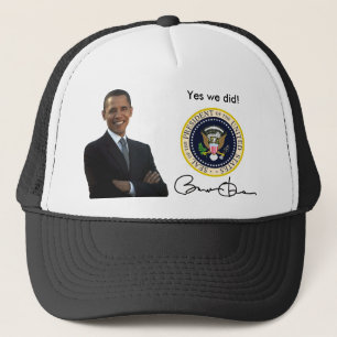 Obama ja gjorde vi - baseballmössan keps
