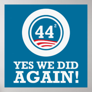 Obama - ja gjorde vi IGEN Poster
