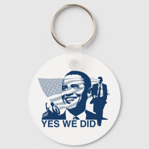 Obama ja gjorde vi Keychain Nyckelring
