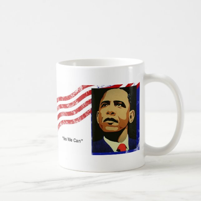 Obama/ja kan vi kaffemugg (Höger)