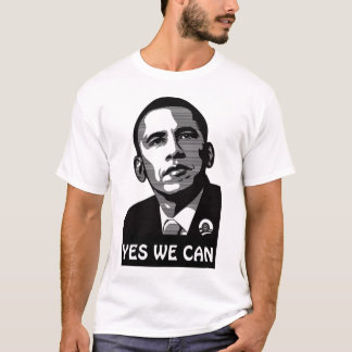 Obama ja kan vi t-skjortan t shirt