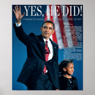 Obama: Ja poster han