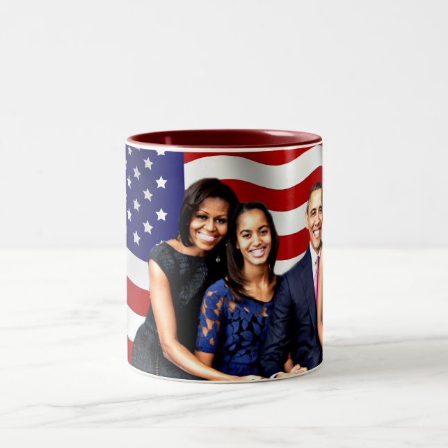 Obama,Ja Vi Kan_ Två-Tonad Mugg (Center)