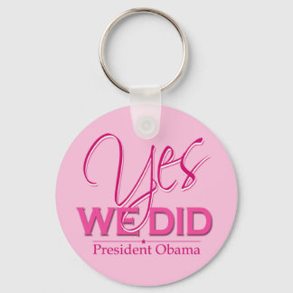 Obama JES Vi gjorde Rosa - Nyckelkedja Nyckelring