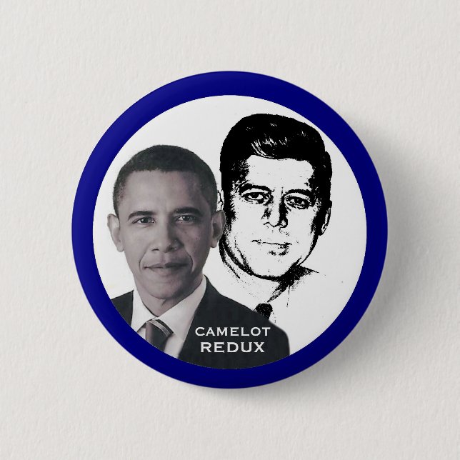 Obama & JFK Knapp (Framsida)