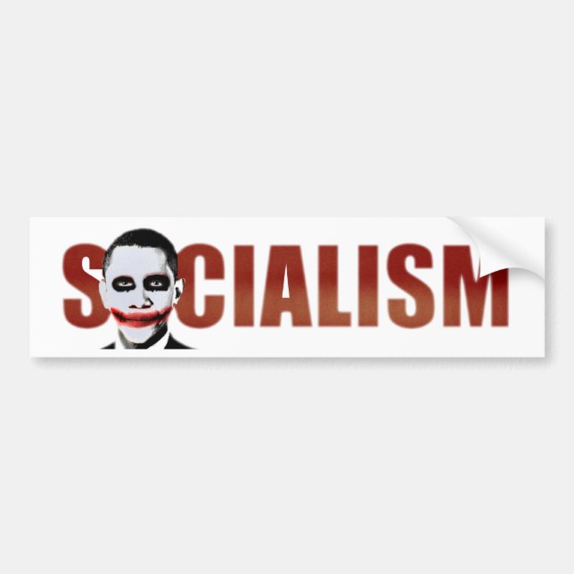 Obama Joker Bildekal (Framsidan)