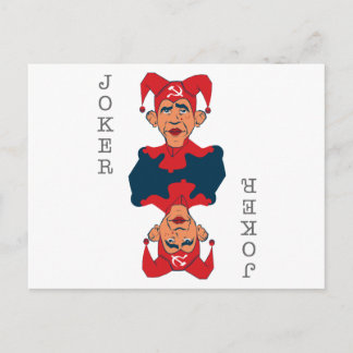 Obama-Joker Vykort