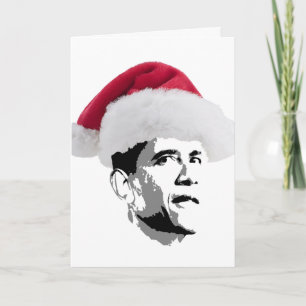 Obama jul far julafton helgkort