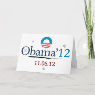 Obama julkort 2012 helgkort