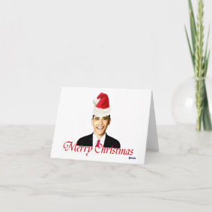 Obama julkort helgkort