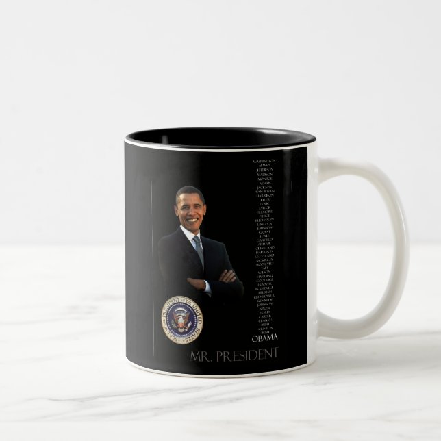 Obama kaffemugge Två-Tonad mugg (Höger)