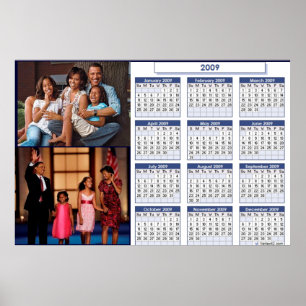 OBAMA KALENDER POSTER
